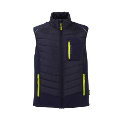 PLANAM Herren Winterweste STRETCHLINE Reflexbiesen Marine