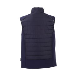 PLANAM Herren Winterweste STRETCHLINE Reflexbiesen Marine