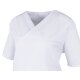 beb MEDIZIN/PFLEGE Unisex KASACK Kurz V-Neck TENCEL/Polyester Weiß XL