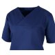 beb MEDIZIN/PFLEGE Unisex KASACK Kurzarm V-Neck TENCEL Marine XS