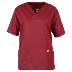 beb MEDIZIN/PFLEGE Unisex KASACK Kurzarm V-Neck TENCEL...