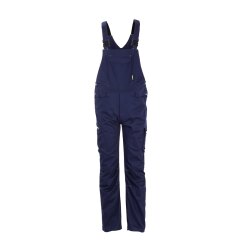 PLANAM Herren Latzhose STRETCHLINE Reflexstreifen Marine 25