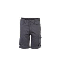PLANAM Herren Shorts STRETCHLINE Reflexstreifen Anthrazit XL