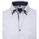 VENTI Herren Businesshemd Langarm Button-Down Modern-Fit Hellblau