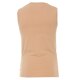 VENTI Herren Tanktop Ärmellos V-Ausschnitt Modern-Fit Doppelpack Beige
