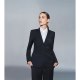 DANIEL HECHTER Corporate Fashion TAILORED Damen Business-Blazer Reverskragen Modern Fit Schurwollmix Schwarz Modell 30920