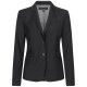 HECHTER PARIS Corporate Blazer Damen Tailored Modern Fit Schwarz