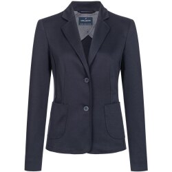 HECHTER Paris CASUAL Damen-Jerseyblazer Modern-Fit Blau