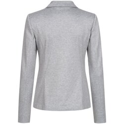 HECHTER Paris CASUAL Damen-Jerseyblazer Modern-Fit Hellgrau