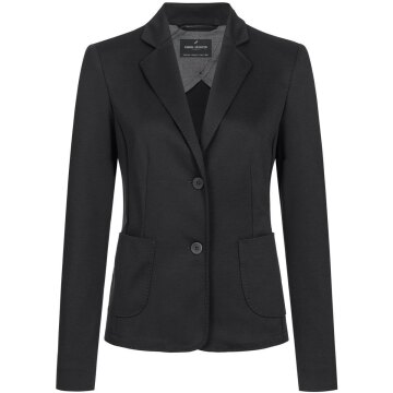 HECHTER Paris CASUAL Damen-Jerseyblazer Modern-Fit Schwarz
