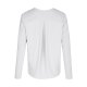 HECHTER Paris ESSENTIALS Damen Crêpe-Shirt Langarm Weiß