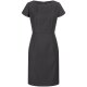 HECHTER PARIS Corporate Kleid Tailored Modern Fit Anthrazit