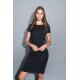 HECHTER PARIS Corporate Kleid Tailored Modern Fit Anthrazit