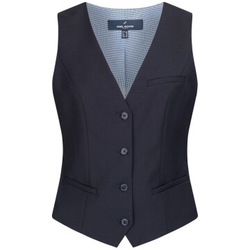 HECHTER PARIS Corporate Weste Damen Tailored Modern Fit Marine