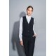 HECHTER PARIS Corporate Weste Damen Tailored Modern Fit Marine