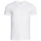 DANIEL HECHTER T-Shirt Doppelpack Weiss Kurzarm Modern Fit V-Neck Ausschnitt 100% Baumwolle Modell 10288