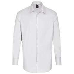 HECHTER Paris ESSENTIALS Herren Hemd 72er Kent Modern-Fit...