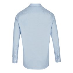 DANIEL HECHTER Corporate Fashion Herren Businesshemd Extra Langer Arm 72cm Kentkragen Modern Fit Baumwollmischung Hellblau
