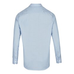 HECHTER Paris ESSENTIALS Herren Hemd Kent Shape-Fit Hellblau