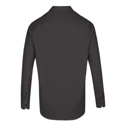 HECHTER Paris ESSENTIALS Herren Hemd Kent Shape-Fit Schwarz