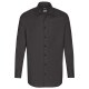 HECHTER Paris ESSENTIALS Herren Hemd Kent Shape-Fit Schwarz