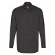 HECHTER Paris ESSENTIALS Herren Hemd Haifisch Shape-Fit Schwarz