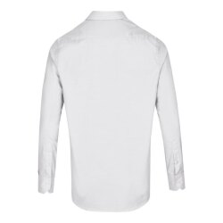 HECHTER Paris ESSENTIALS Herren Hemd Kent Modern-Fit Weiß