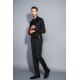 HECHTER PARIS Corporate Hose Herren Tailored Modern Fit Anthrazit