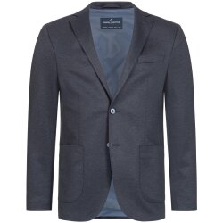 HECHTER Paris CASUAL Herren Jerseysakko Modern Blau...