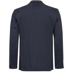 HECHTER Paris CASUAL Herren-Jerseysakko Modern-Fit Blau