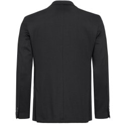 HECHTER Paris CASUAL Herren-Jerseysakko Modern-Fit Schwarz