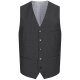 HECHTER PARIS Corporate Weste Herren Tailored Modern Fit Anthrazit