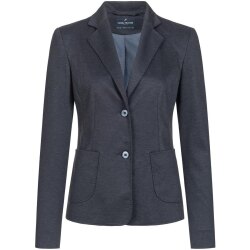 HECHTER Paris CASUAL Damen-Jerseyblazer Modern-Fit Blau...