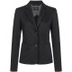HECHTER Paris CASUAL Damen-Jerseyblazer Modern-Fit Schwarz 38