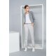 HECHTER Paris CASUAL Damen-Chino-Hose Modern-Fit Hellgrau 48