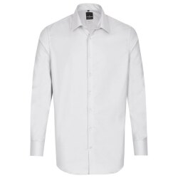 HECHTER Paris ESSENTIALS Herren Hemd Kent Modern-Fit Hellblau 47/48