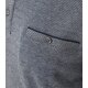 CASAMODA Herren Poloshirt Langarm Polokragen Casual Piqué Blaugrau