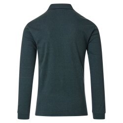 CASAMODA Herren Poloshirt Langarm Polokragen Casual...