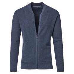 CASAMODA Herren Strickjacke Reißverschluss...