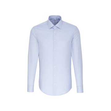 Seidensticker BUSINESS Herren Hemd Langarm Kent X-Slim Hellblau