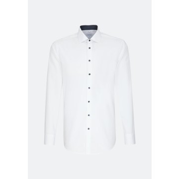 Seidensticker BUSINESS Herren Hemd Langarm Kent X-Slim Weiß