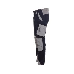 PLANAM Herren Bundhose NORIT 4-Wege-Stretch Schwarzblau/Zink