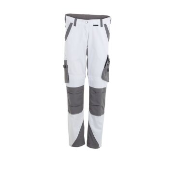PLANAM Damen Bundhose NORIT 4-Wege-Stretch Weiß/Zink
