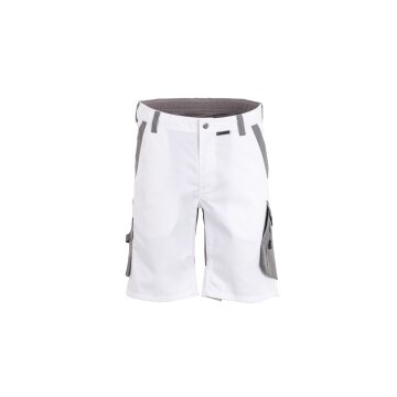 PLANAM Herren Shorts NORIT 4-Wege-Stretch Weiß/Zink