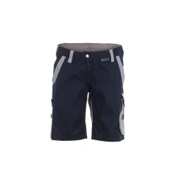 PLANAM Damen Shorts NORIT 4-Wege-Stretch Schwarzblau/Zink