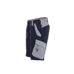 PLANAM Damen Shorts NORIT 4-Wege-Stretch Schwarzblau/Zink