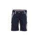 PLANAM Damen Shorts NORIT 4-Wege-Stretch Schwarzblau/Zink