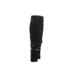 PLANAM Bundhose KIDS Reflexbiesen 4-Wege-Stretch Schwarz