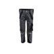 PLANAM Bundhose KIDS Reflexbiesen 4-Wege-Stretch Schiefer/Schwarz