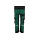 PLANAM Bundhose KIDS Reflexbiesen 4-Wege-Stretch Grün/Schwarz